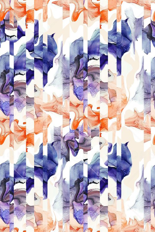 复古印花华亿平台图片