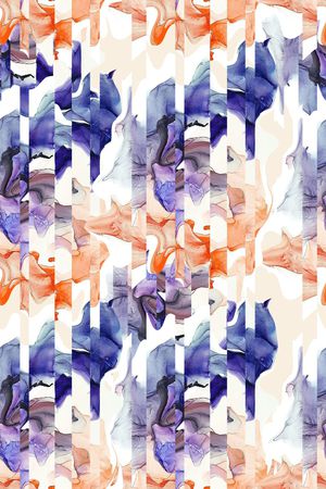 复古印花华亿平台图片