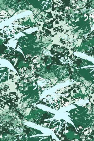 抽象男装印花华亿平台图片