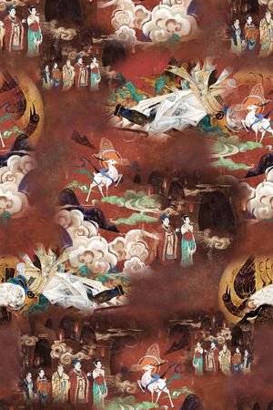 肌理印花华亿平台图片