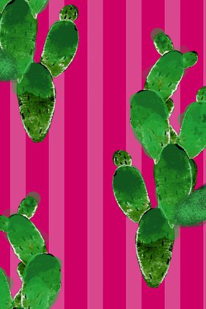 绿植树叶印花华亿平台图片