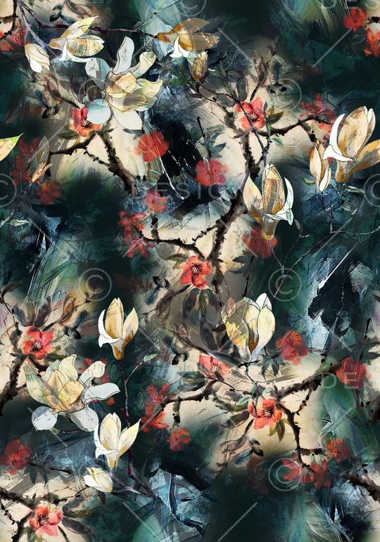 大牌风印花华亿平台图片