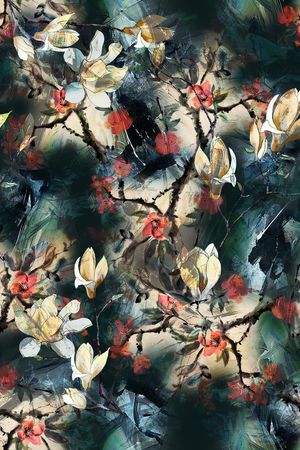 大牌风印花华亿平台图片