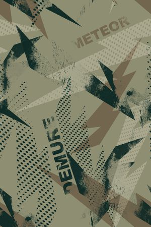 几何印花华亿平台图片