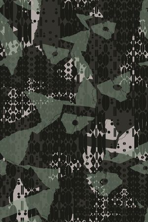 几何印花华亿平台图片