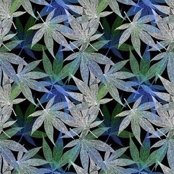 绿植树叶印花华亿平台图片