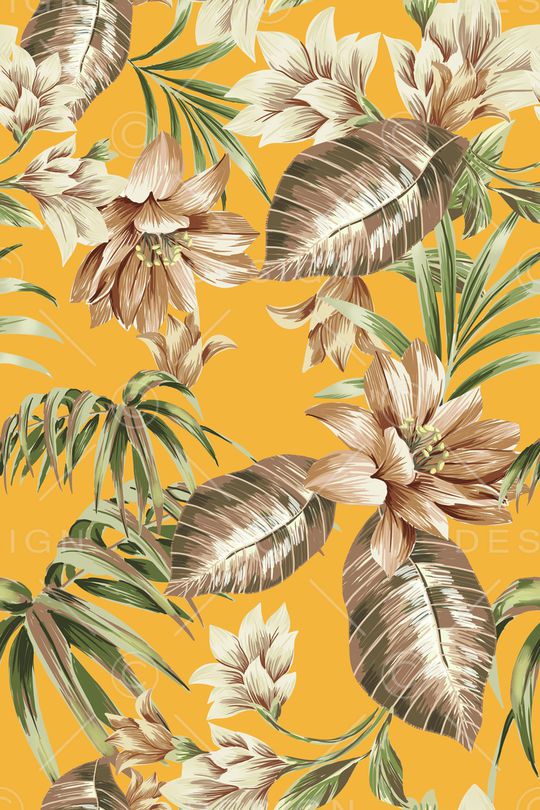 绿植树叶印花华亿平台图片