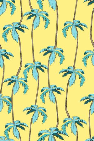 椰子树印花华亿平台图片