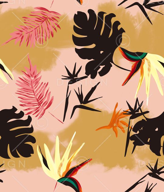 女装定位花印花华亿平台图片