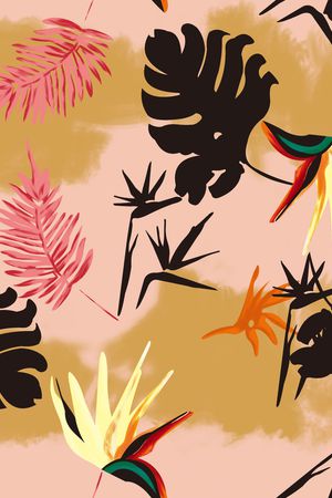 女装定位花印花华亿平台图片