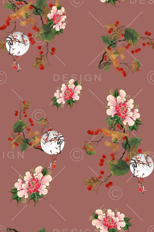 旗袍印花华亿平台图片