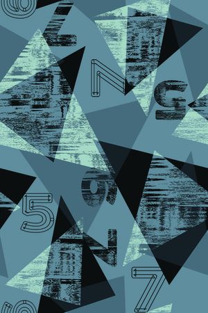 几何印花华亿平台图片