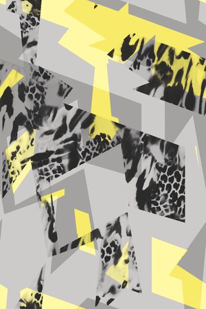 几何印花华亿平台图片