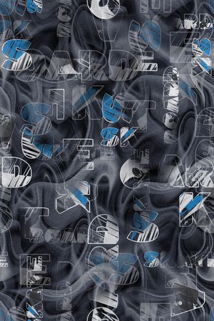 几何印花华亿平台图片