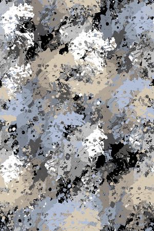 抽象男装印花华亿平台图片