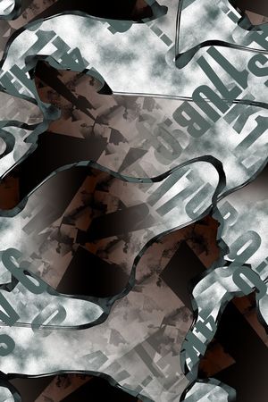 几何印花华亿平台图片