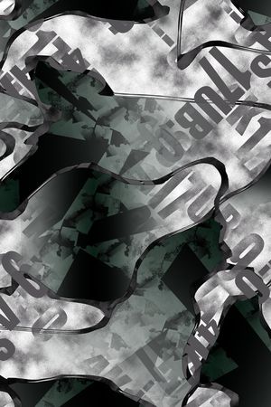 几何印花华亿平台图片