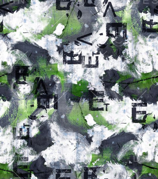 字母印花华亿平台图片