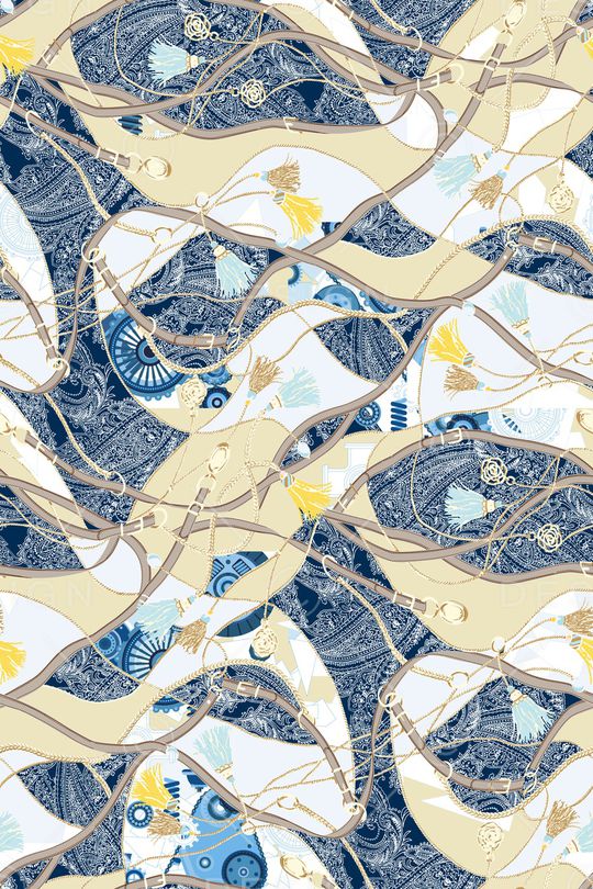 几何印花华亿平台图片