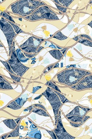 几何印花华亿平台图片