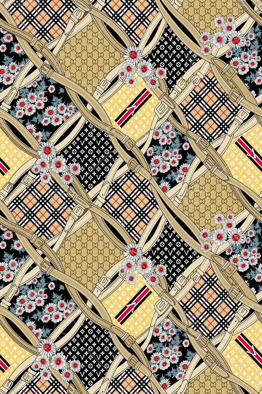 几何印花华亿平台图片