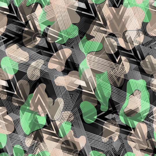 迷彩印花华亿平台图片