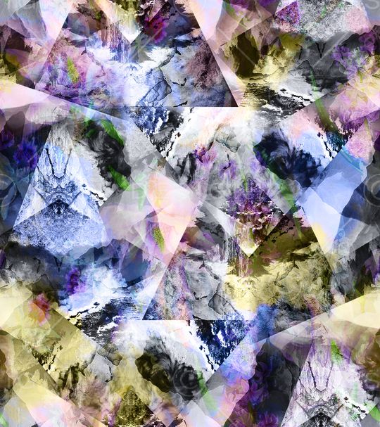 几何印花华亿平台图片