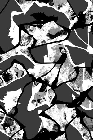 几何印花华亿平台图片