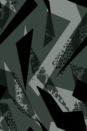 几何印花华亿平台图片