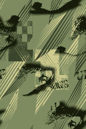 几何印花华亿平台图片