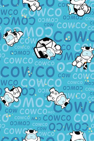 卡通动物印花华亿平台图片