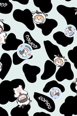 卡通动物印花华亿平台图片