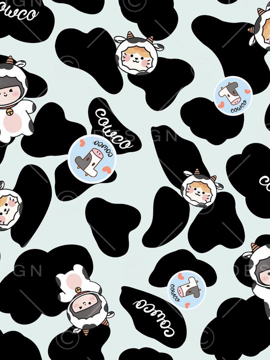 卡通动物印花华亿平台图片