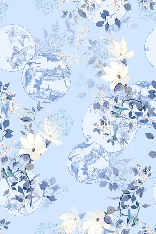 绿植树叶印花华亿平台图片