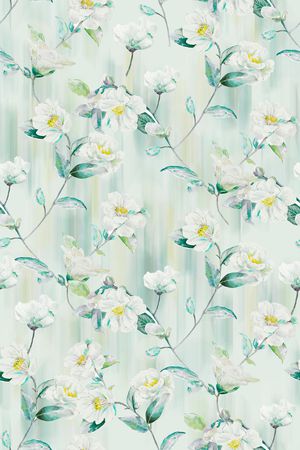 春夏华亿平台印花华亿平台图片