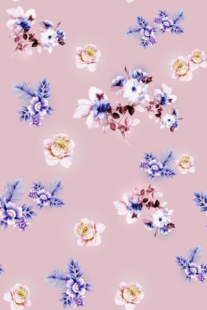 绿植树叶印花华亿平台图片