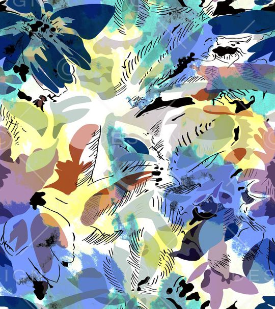 大牌风印花华亿平台图片