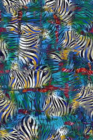 年轻女性印花华亿平台图片