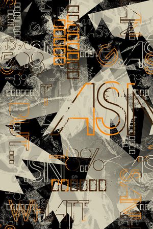 几何印花华亿平台图片