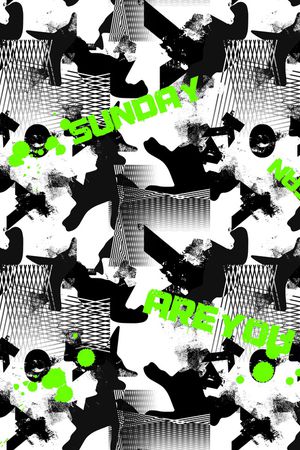 几何印花华亿平台图片