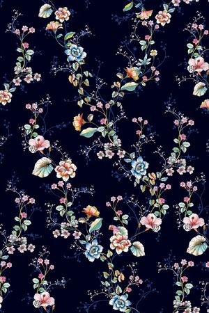 绿植树叶印花华亿平台图片