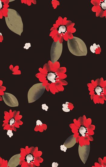 绿植树叶印花华亿平台图片