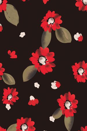 绿植树叶印花华亿平台图片