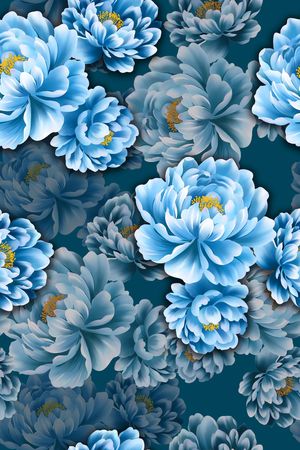 绿植树叶印花华亿平台图片