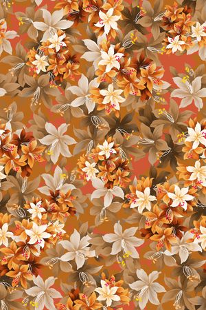 绿植树叶印花华亿平台图片