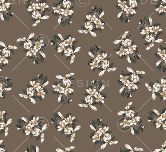 连衣裙印花华亿平台图片