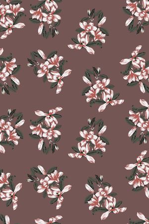 连衣裙印花华亿平台图片