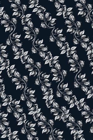 连衣裙印花华亿平台图片