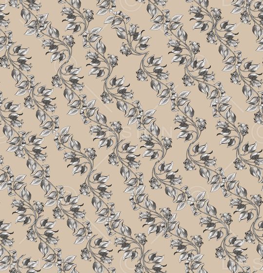 连衣裙印花华亿平台图片