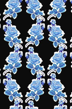 连衣裙印花华亿平台图片